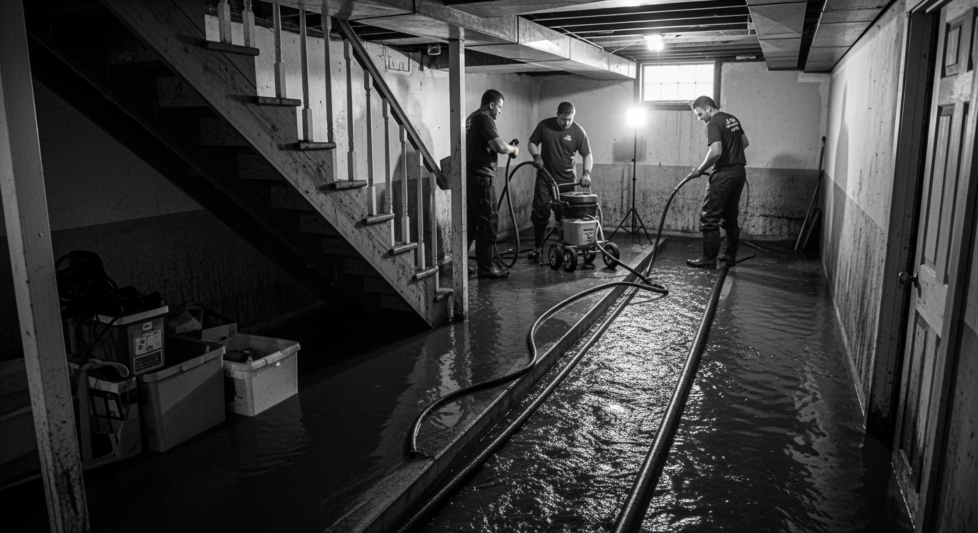 Basement Sewage Cleanup Services: Complete Emergency Guide | ADRI