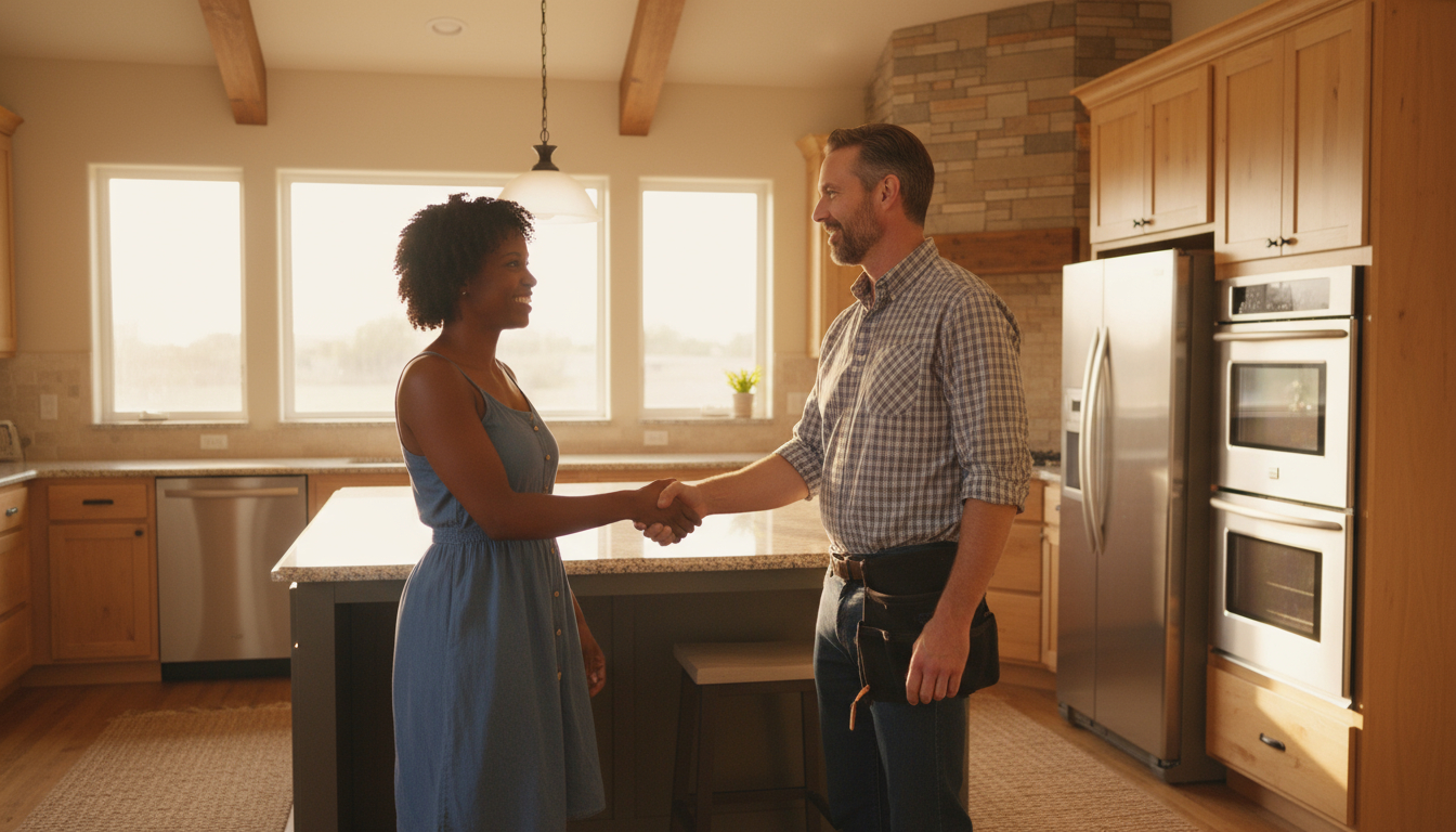 Satisfied homeowner choose restoration company