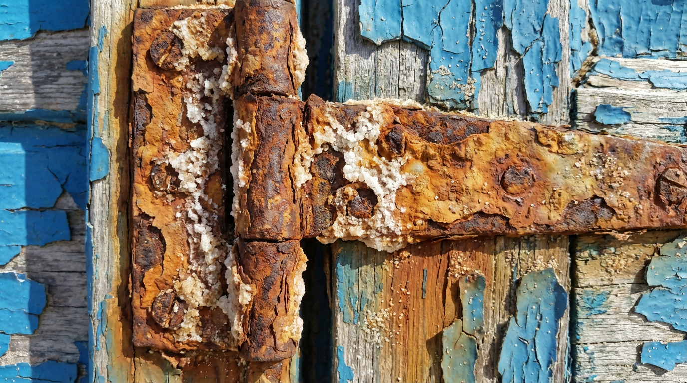 Salt air damage house effects on coastal home water damage areas require professional restoration