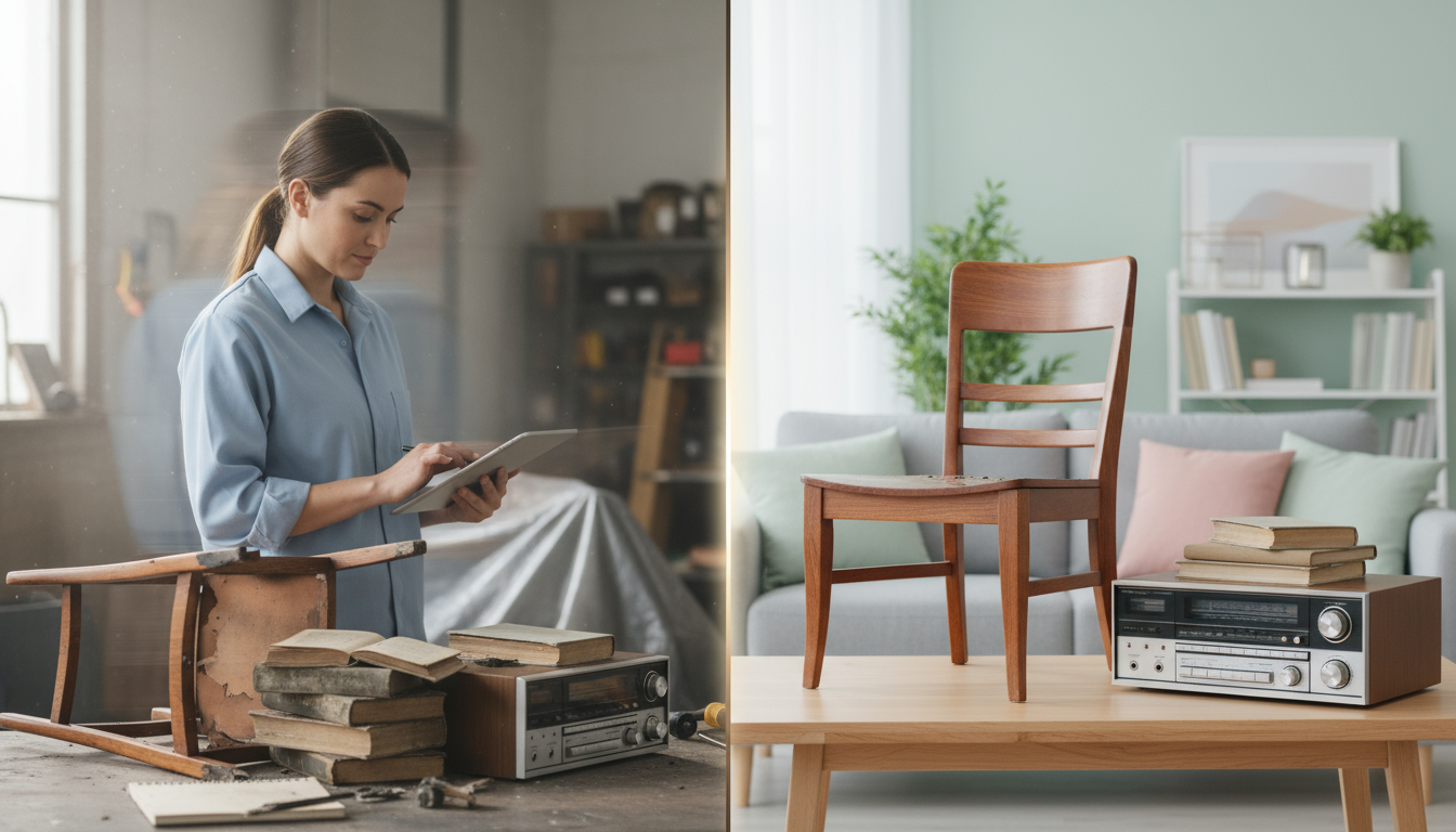 Professional inventory documentation of damaged contents before cleaning and restoration services in New York property