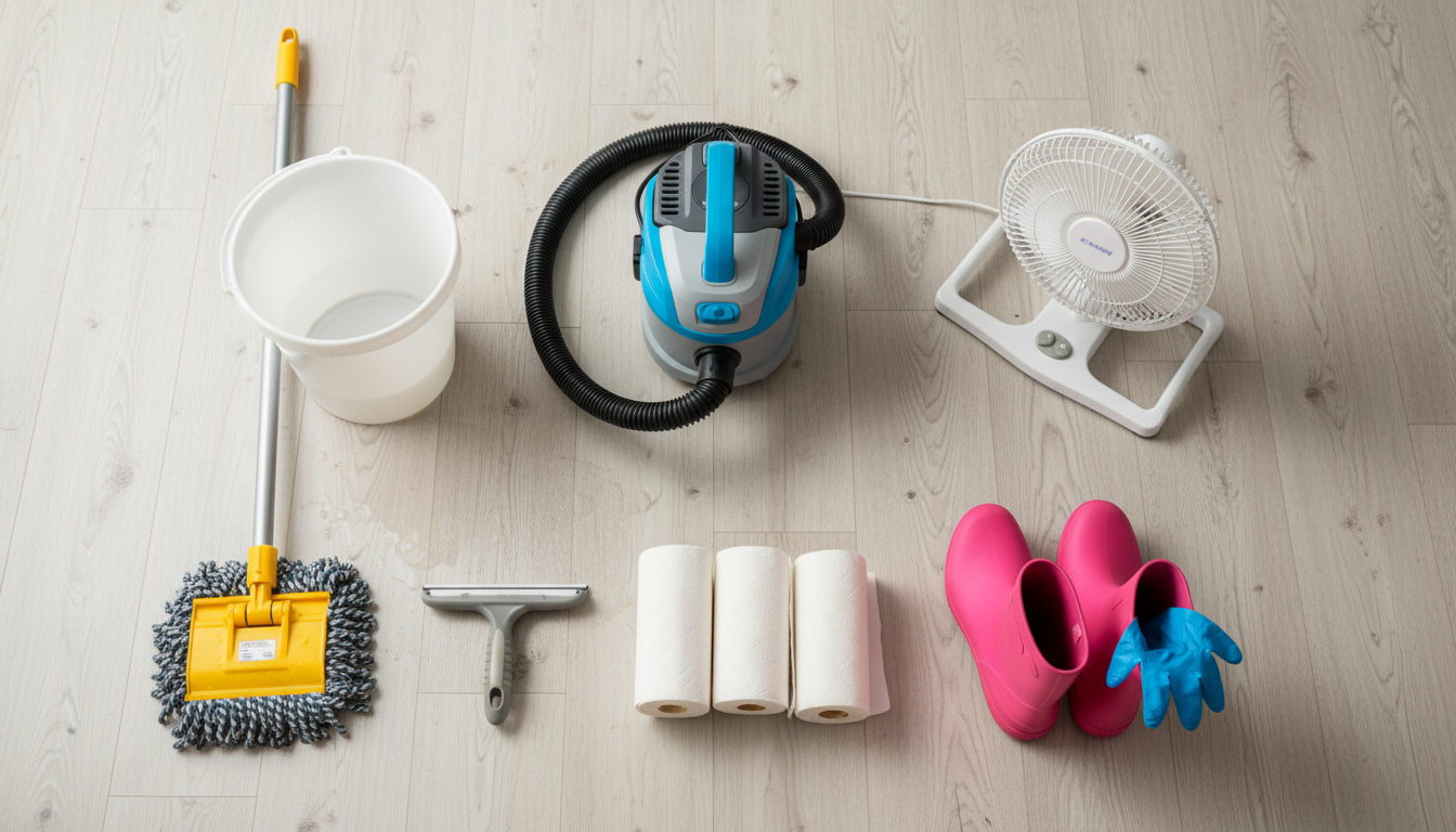 Cleaning tools for water extraction preparation