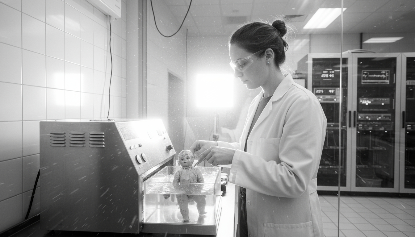 Advanced ultrasonic cleaning technology for contents restoration after disaster