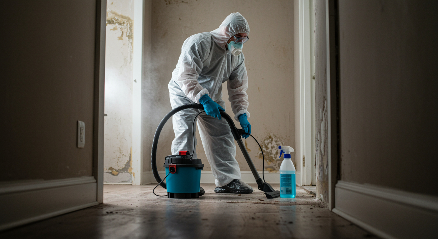 Thorough cleaning and sanitization of surfaces using professional-grade antimicrobial treatment